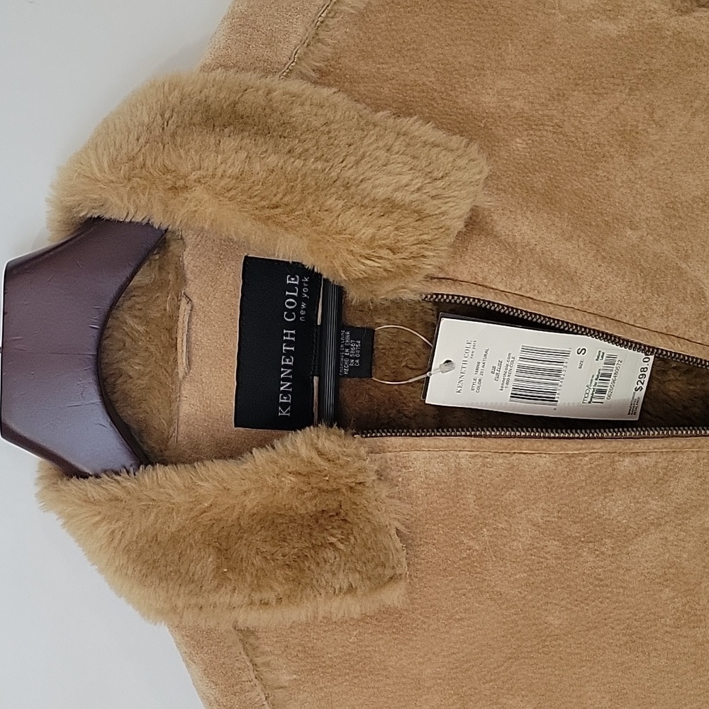 KENNETH COLE Natural Leather Jacket - Picture 2 of 3